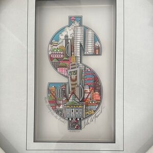 Charles Fazzino More Bang for The Buck